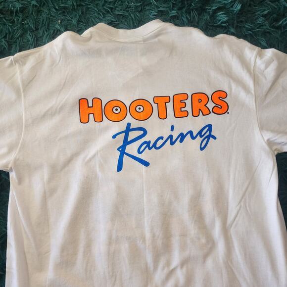 Vintage Alan Kulwicki “The Predator” Hooters Racing NASCAR Tee XL USA 23x33 - Picture 6 of 6